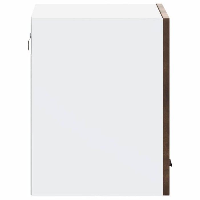 Pensile da Cucina-Mobile Cucina da Parete Porto Rovere Fumo in Legno Multistrato 945951