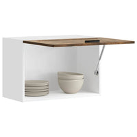 Pensile da Cucina-Mobile Cucina da Parete Porto Rovere Fumo in Legno Multistrato 945951