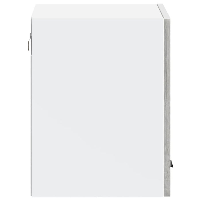 Pensile da Cucina-Mobile Cucina da Parete Porto Grigio Sonoma in Legno Multistrato 318603