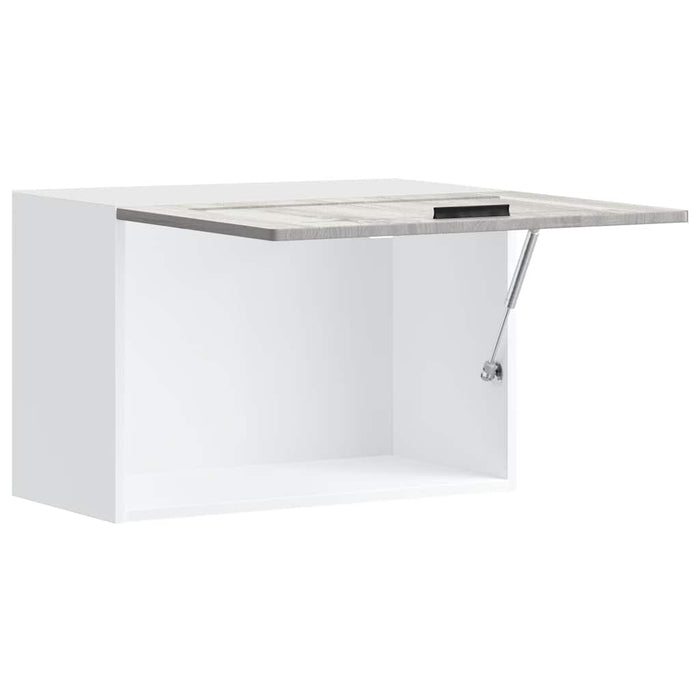 Pensile da Cucina-Mobile Cucina da Parete Porto Grigio Sonoma in Legno Multistrato 318603