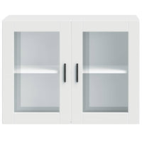 Pensile da Cucina con Porta in Vetro Porto Bianco 854087