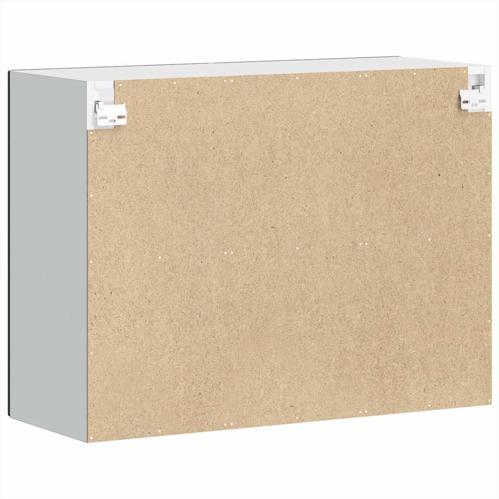 Pensile da Cucina con Porta in Vetro Porto Nero