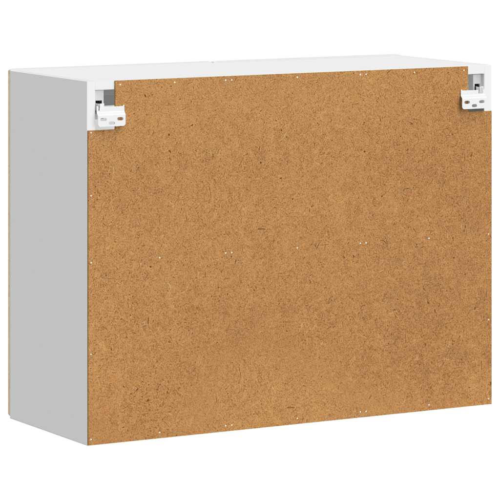 Pensile da Cucina con Porta in Vetro Porto Rovere Sonoma 854090