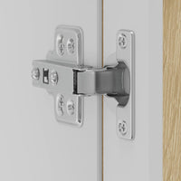 vidaXL Pensile da Cucina con Porta in Vetro Porto Rovere Sonoma