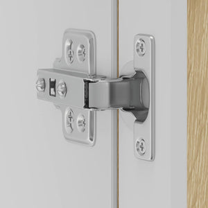 vidaXL Pensile da Cucina con Porta in Vetro Porto Rovere Sonoma