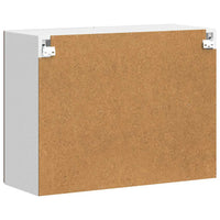 Pensile da Cucina con Porta in Vetro Porto Rovere Marrone 854094