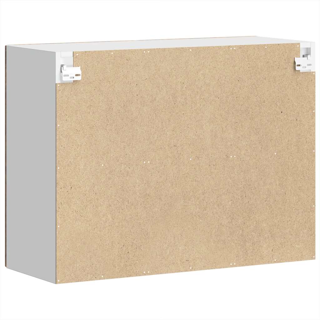 Pensile da Cucina con Porta in Vetro Porto Legno Vecchio 854095