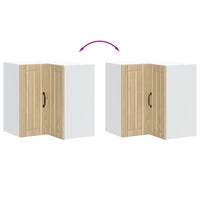 vidaXL Pensile da Cucina ad Angolo Porto Rovere Sonoma in Truciolato