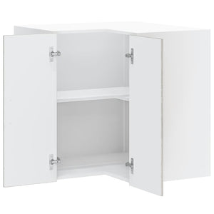 vidaXL Pensile da Cucina ad Angolo Porto Grigio Sonoma in Truciolato