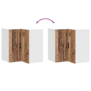 Pensile da Cucina ad Angolo Porto Legno Antico in Truciolato 854105