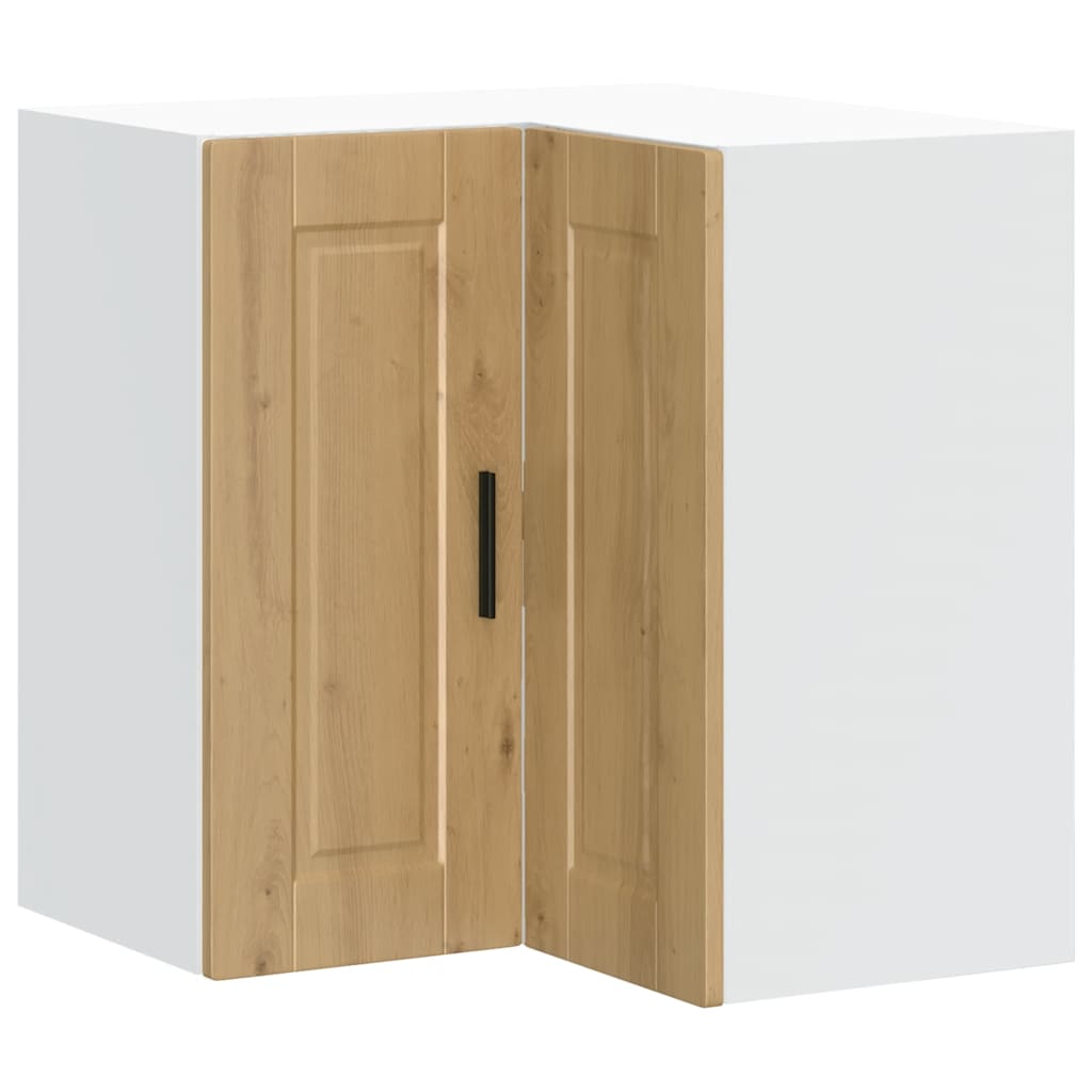 Pensile da Cucina ad Angolo-Mobile Cucina da Parete Porto Rovere Artigianale Truciolato