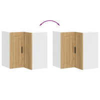 Pensile da Cucina ad Angolo-Mobile Cucina da Parete Porto Rovere Artigianale Truciolato