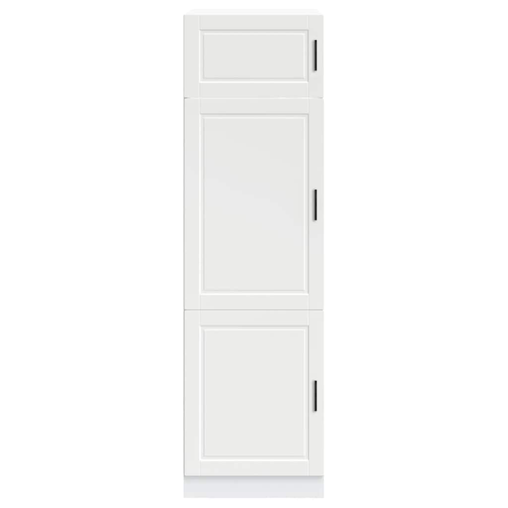 Armadio da Cucina-Credenza da Cucina Porto Bianco in Legno Multistrato