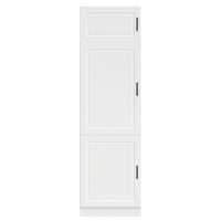 Armadio da Cucina-Credenza da Cucina Porto Bianco in Legno Multistrato