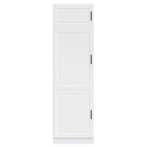 Armadio da Cucina-Credenza da Cucina Porto Bianco in Legno Multistrato