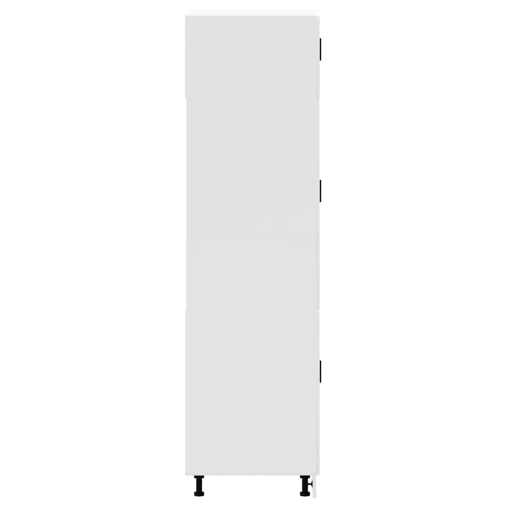 Armadio da Cucina-Credenza da Cucina Porto Bianco in Legno Multistrato