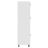 Armadio da Cucina-Credenza da Cucina Porto Bianco in Legno Multistrato