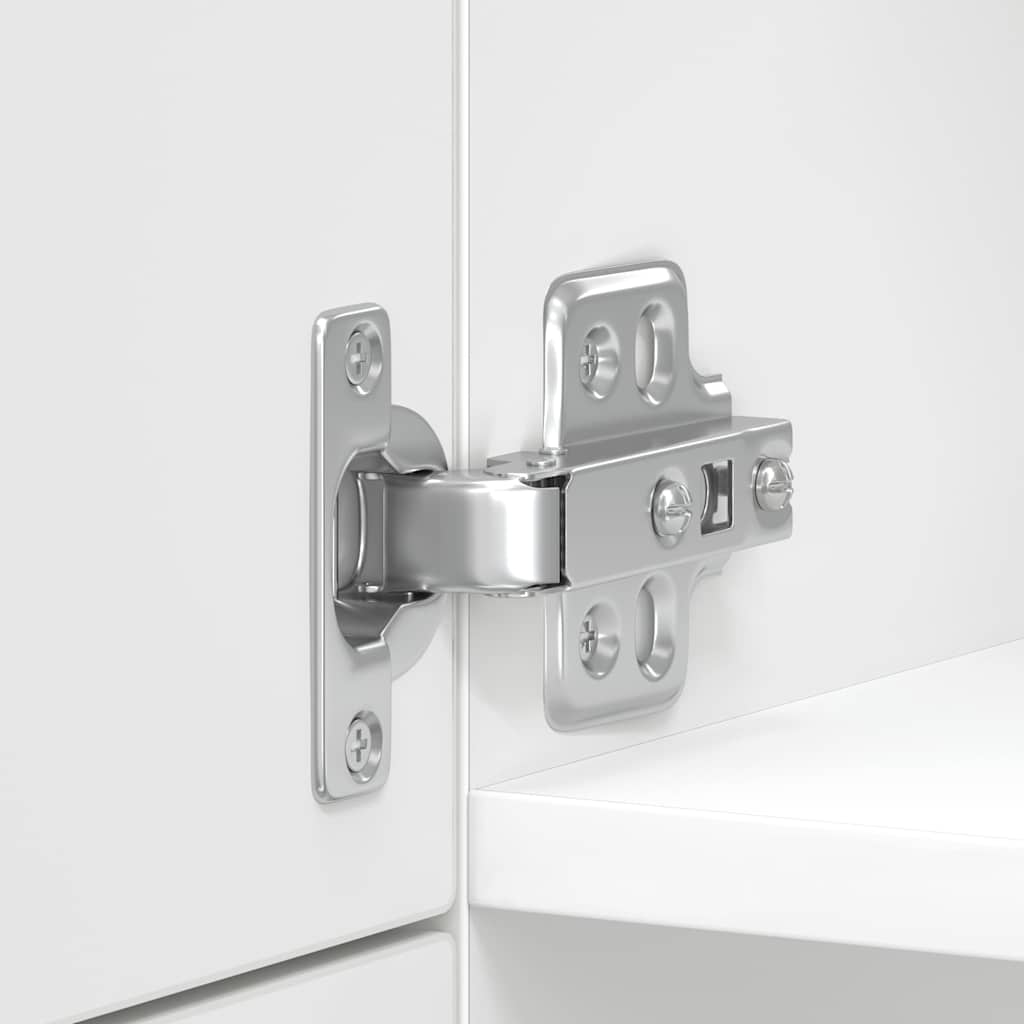 Armadio da Cucina-Credenza da Cucina Porto Bianco in Legno Multistrato