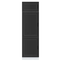 Armadio da Cucina-Credenza da Cucina Porto Nero in Legno Multistrato