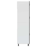 Armadio da Cucina-Credenza da Cucina Porto Nero in Legno Multistrato