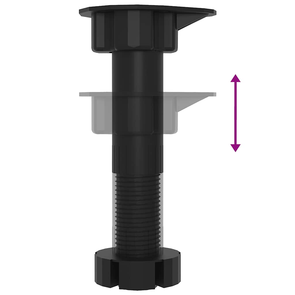 Armadio da Cucina Porto Nero in Legno Multistrato 854108