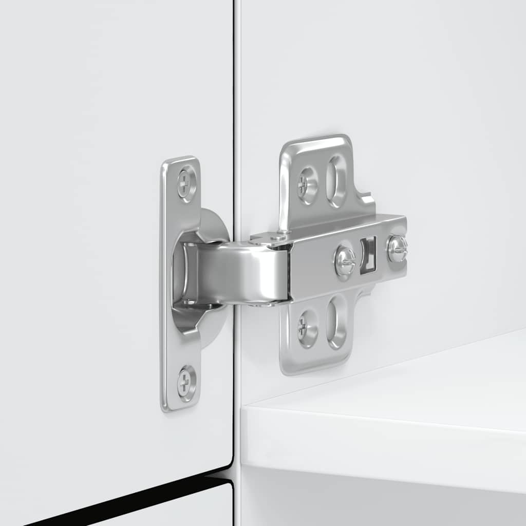 Armadio da Cucina Porto Nero in Legno Multistrato 854108