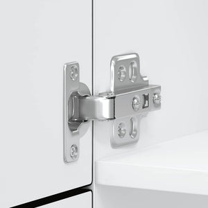 vidaXL Armadio da Cucina Porto Nero in Legno Multistrato