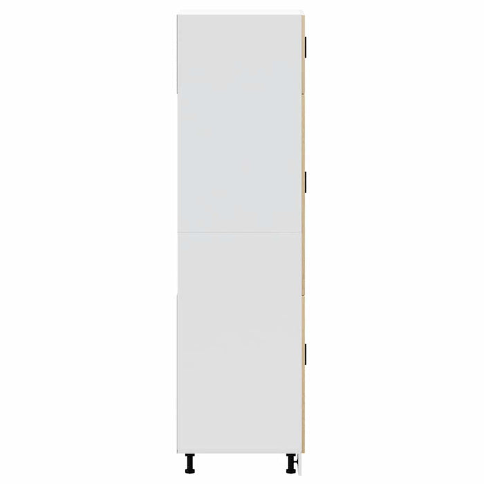 Armadio da Cucina-Credenza da Cucina Porto Rovere Sonoma in Legno Multistrato