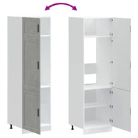 Armadio da Cucina Porto Grigio Cemento in Legno Multistrato 854111