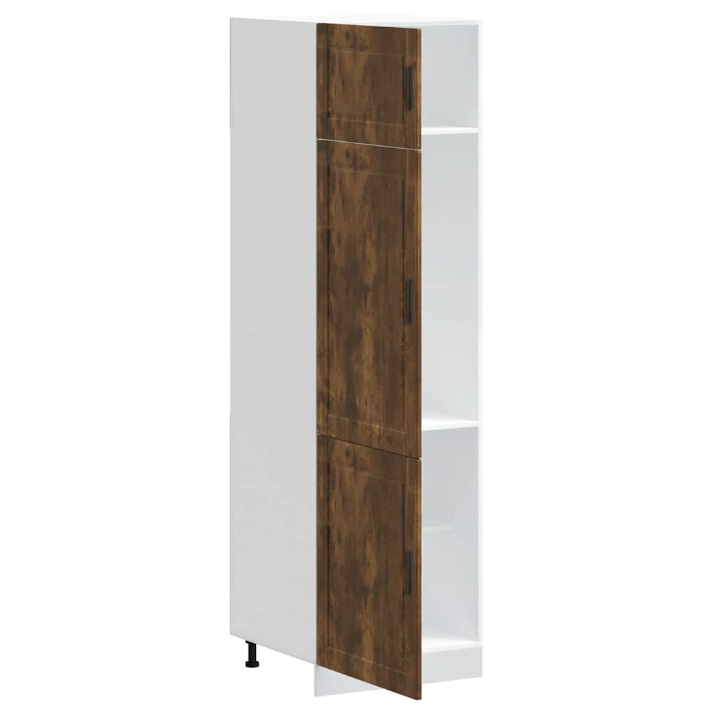 Armadio da Cucina Porto Rovere Fumo in Legno Multistrato 854112