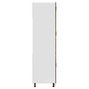 Armadio da Cucina Porto Rovere Fumo in Legno Multistrato 854112