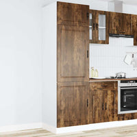 Armadio da Cucina Porto Rovere Fumo in Legno Multistrato 854112