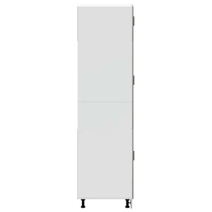 Armadio da Cucina-Credenza da Cucina Porto Grigio Sonoma in Legno Multistrato