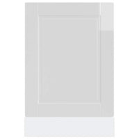 Pannello Lavastoviglie Porto Bianco Lucido 45x1,5x67 cm 854129