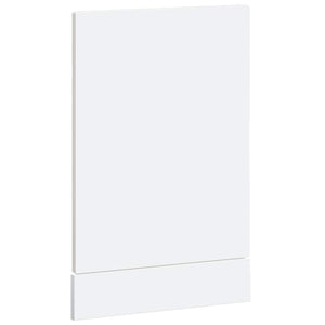 vidaXL Pannello Lavastoviglie Porto Bianco Lucido 45x1,5x67 cm