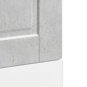 Pannello Lavastoviglie Porto Grigio Cemento 45x1,5x67 cm 854131