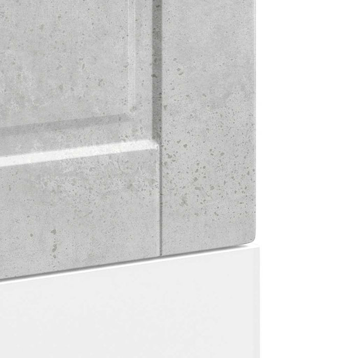 Pannello Lavastoviglie Porto Grigio Cemento 45x1,5x67 cm