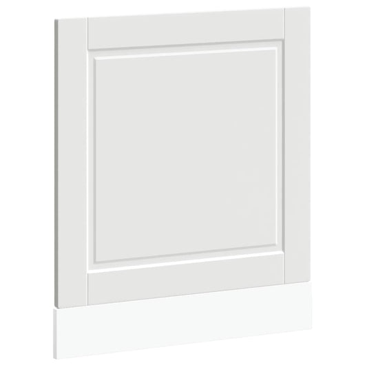 vidaXL Pannello Lavastoviglie Porto Bianco 60x1,5x67 cm in Truciolato