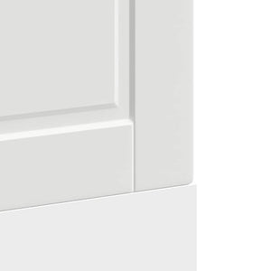 vidaXL Pannello Lavastoviglie Porto Bianco 60x1,5x67 cm in Truciolato