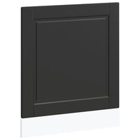 Pannello Lavastoviglie Porto Nero 60x1,5x67 cm in Truciolato 854138