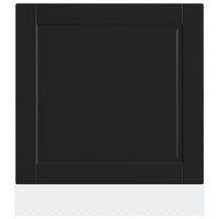 Pannello Lavastoviglie Porto Nero 60x1,5x67 cm in Truciolato 854138