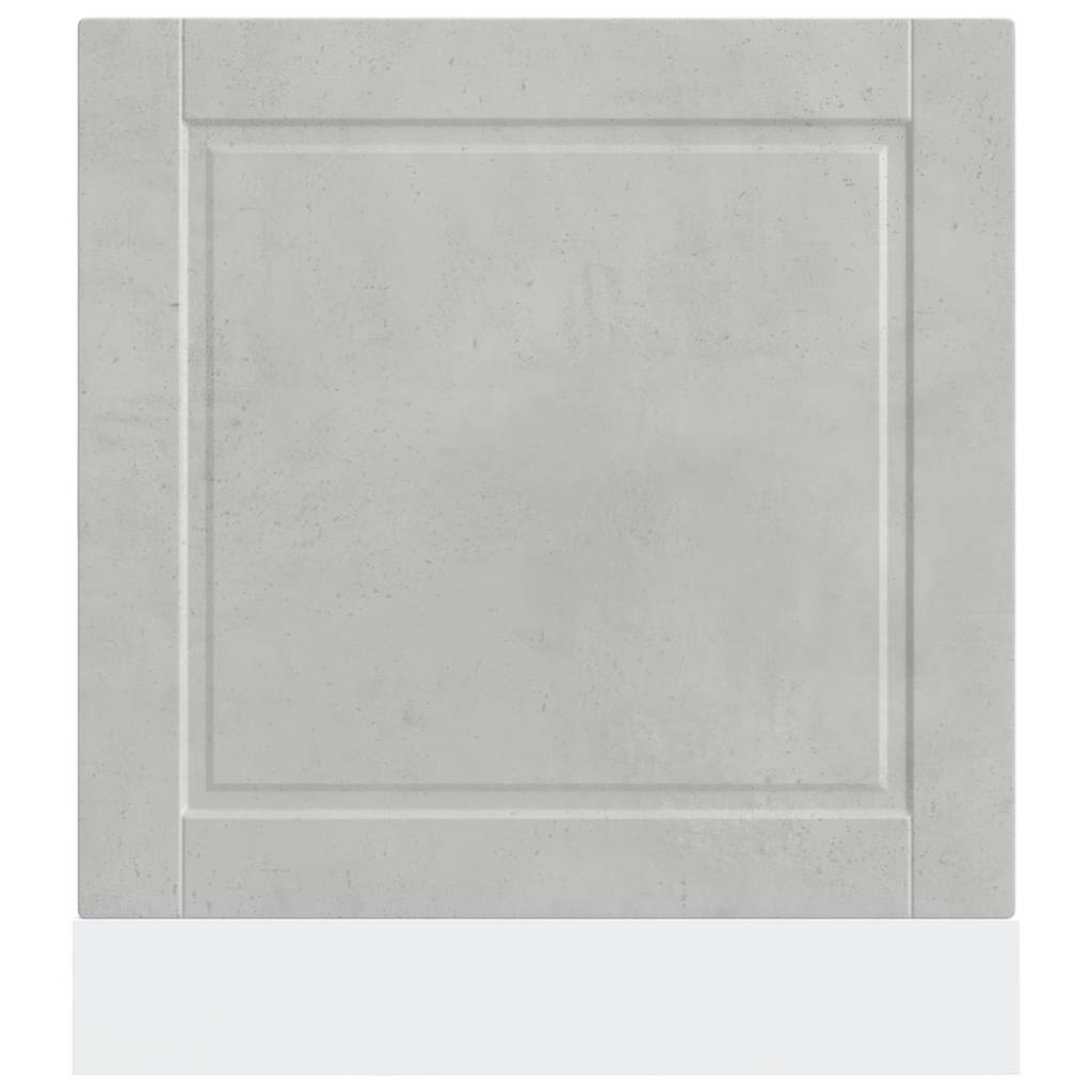 Pannello Lavastoviglie Porto Grigio Cemento 60x1,5x67 cm 854141