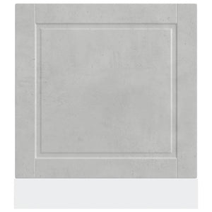 Pannello Lavastoviglie Porto Grigio Cemento 60x1,5x67 cm 854141
