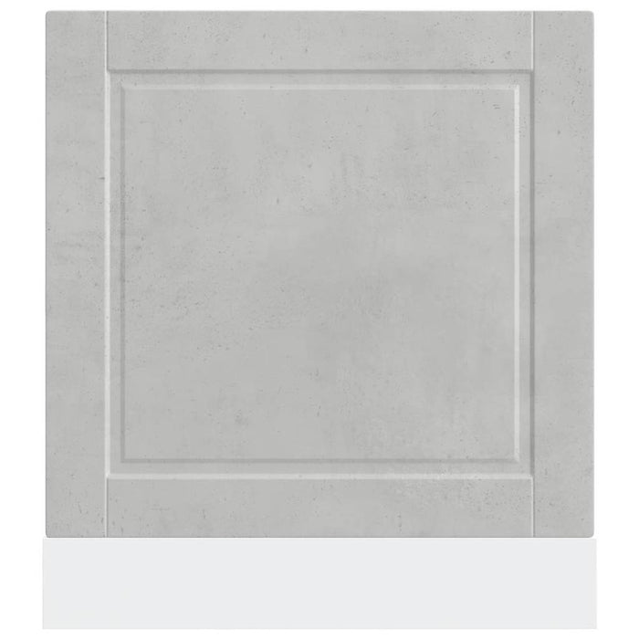 Pannello Lavastoviglie Porto Grigio Cemento 60x1,5x67 cm 854141