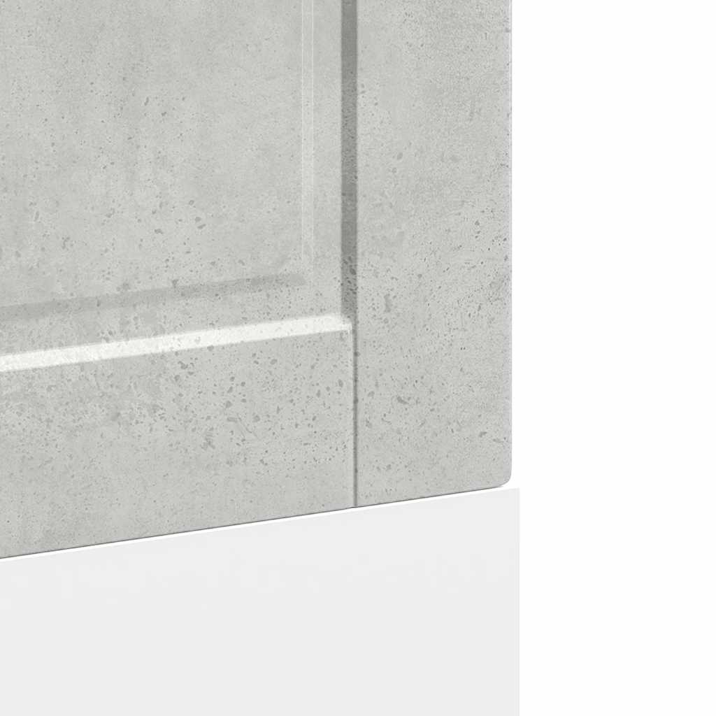 Pannello Lavastoviglie Porto Grigio Cemento 60x1,5x67 cm 854141