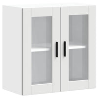 Pensile da Cucina con Porta in Vetro Porto Bianco