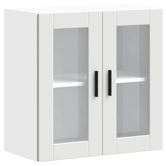 Pensile da Cucina con Porta in Vetro Porto Bianco