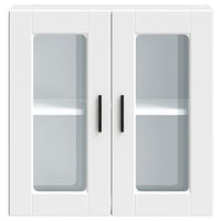 Pensile da Cucina con Porta in Vetro Porto Bianco 854147