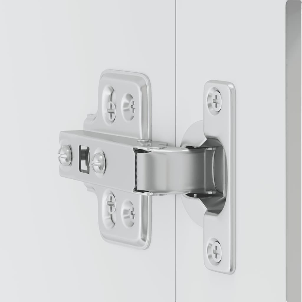 Pensile da Cucina con Porta in Vetro Porto Bianco 854147