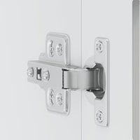 Pensile da Cucina con Porta in Vetro Porto Bianco 854147